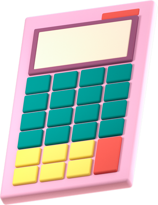 3D School Elements Object Calculator